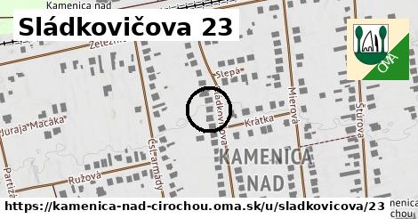 Sládkovičova 23, Kamenica nad Cirochou