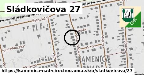 Sládkovičova 27, Kamenica nad Cirochou