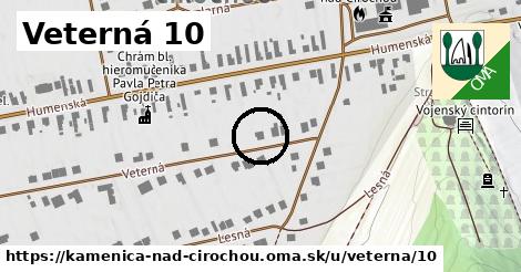 Veterná 10, Kamenica nad Cirochou