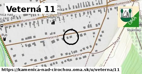 Veterná 11, Kamenica nad Cirochou