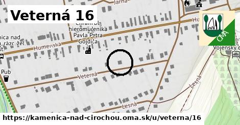 Veterná 16, Kamenica nad Cirochou