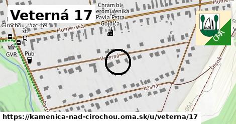 Veterná 17, Kamenica nad Cirochou