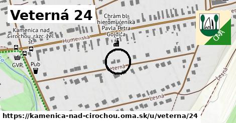 Veterná 24, Kamenica nad Cirochou