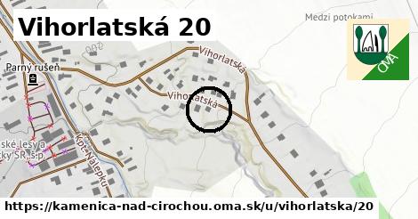 Vihorlatská 20, Kamenica nad Cirochou