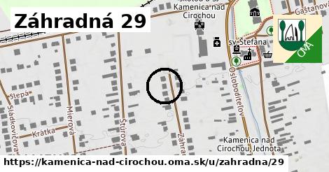 Záhradná 29, Kamenica nad Cirochou