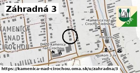 Záhradná 3, Kamenica nad Cirochou