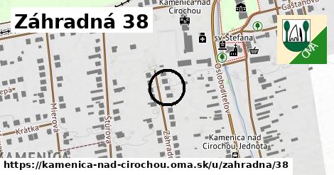 Záhradná 38, Kamenica nad Cirochou