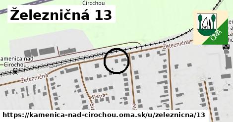 Železničná 13, Kamenica nad Cirochou