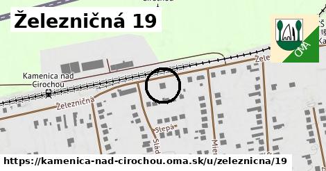 Železničná 19, Kamenica nad Cirochou