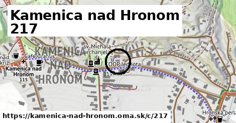 Kamenica nad Hronom <span class="supisne">217</span>