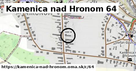 Kamenica nad Hronom <span class="supisne">64</span>