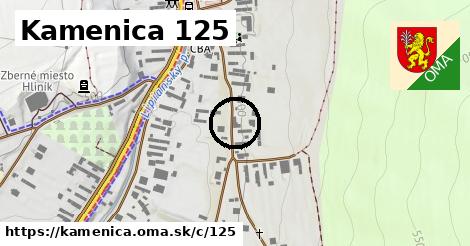 Kamenica <span class="supisne">125</span>