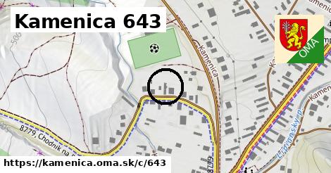 Kamenica <span class="supisne">643</span>