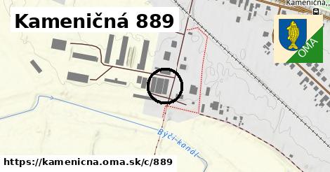 Kameničná <span class="supisne">889</span>