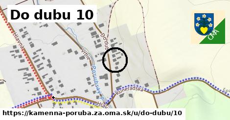 Do dubu 10, Kamenná Poruba, okres ZA