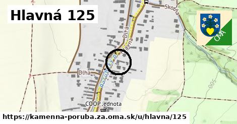 Hlavná 125, Kamenná Poruba, okres ZA