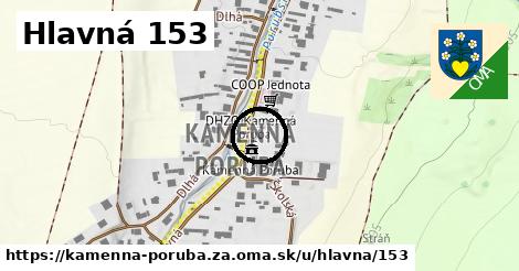 Hlavná 153, Kamenná Poruba, okres ZA