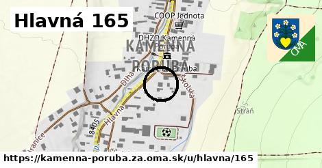 Hlavná 165, Kamenná Poruba, okres ZA