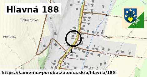 Hlavná 188, Kamenná Poruba, okres ZA