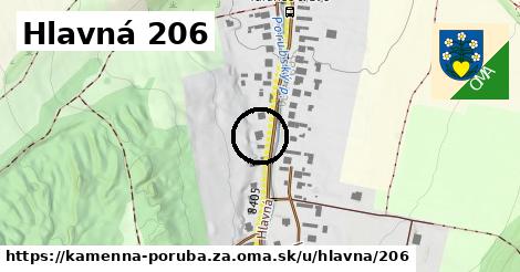 Hlavná 206, Kamenná Poruba, okres ZA