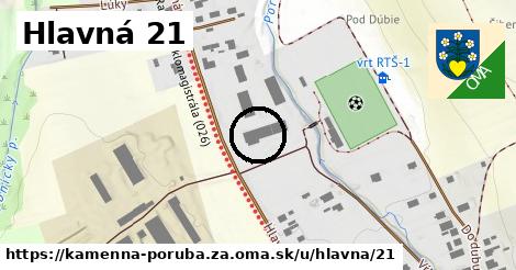 Hlavná 21, Kamenná Poruba, okres ZA