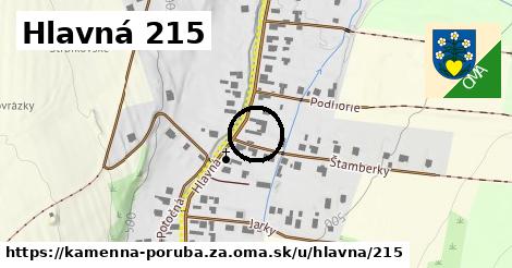 Hlavná 215, Kamenná Poruba, okres ZA