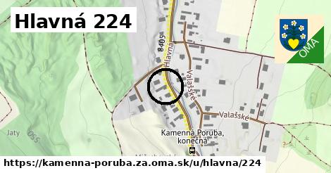 Hlavná 224, Kamenná Poruba, okres ZA