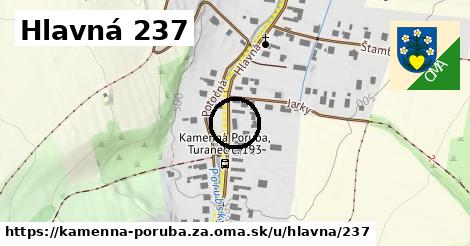 Hlavná 237, Kamenná Poruba, okres ZA