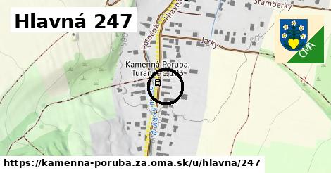 Hlavná 247, Kamenná Poruba, okres ZA