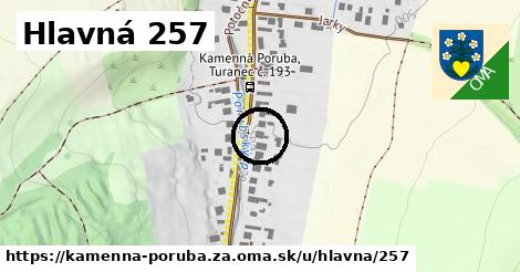 Hlavná 257, Kamenná Poruba, okres ZA