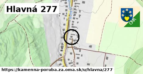 Hlavná 277, Kamenná Poruba, okres ZA