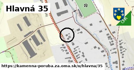 Hlavná 35, Kamenná Poruba, okres ZA