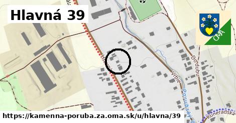 Hlavná 39, Kamenná Poruba, okres ZA