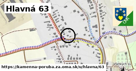 Hlavná 63, Kamenná Poruba, okres ZA