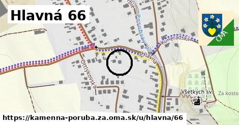 Hlavná 66, Kamenná Poruba, okres ZA