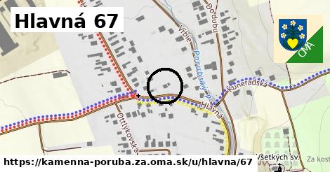 Hlavná 67, Kamenná Poruba, okres ZA