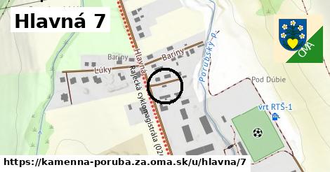 Hlavná 7, Kamenná Poruba, okres ZA