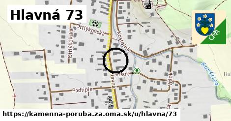 Hlavná 73, Kamenná Poruba, okres ZA