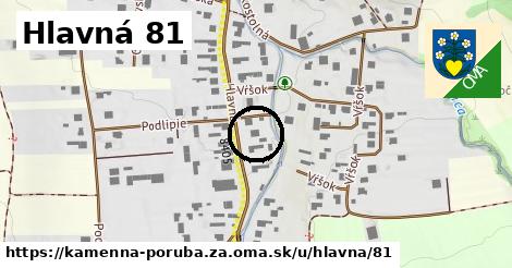 Hlavná 81, Kamenná Poruba, okres ZA