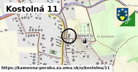 Kostolná 11, Kamenná Poruba, okres ZA