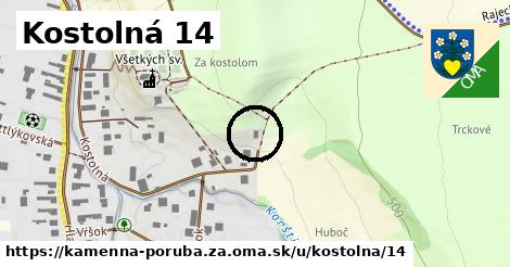 Kostolná 14, Kamenná Poruba, okres ZA