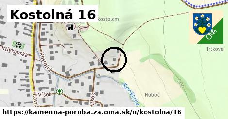 Kostolná 16, Kamenná Poruba, okres ZA