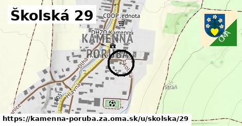 Školská 29, Kamenná Poruba, okres ZA