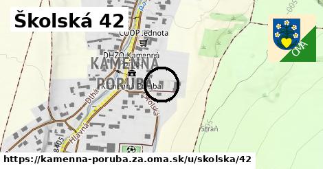 Školská 42, Kamenná Poruba, okres ZA