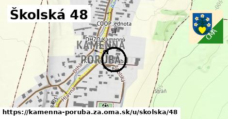Školská 48, Kamenná Poruba, okres ZA