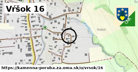 Vŕšok 16, Kamenná Poruba, okres ZA