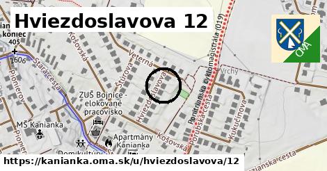 Hviezdoslavova 12, Kanianka