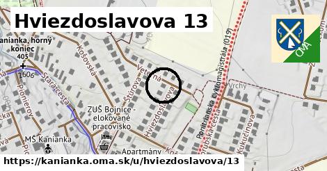 Hviezdoslavova 13, Kanianka