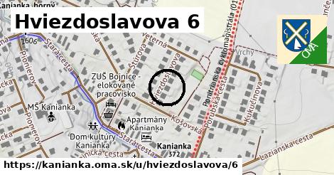 Hviezdoslavova 6, Kanianka