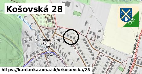 Košovská 28, Kanianka